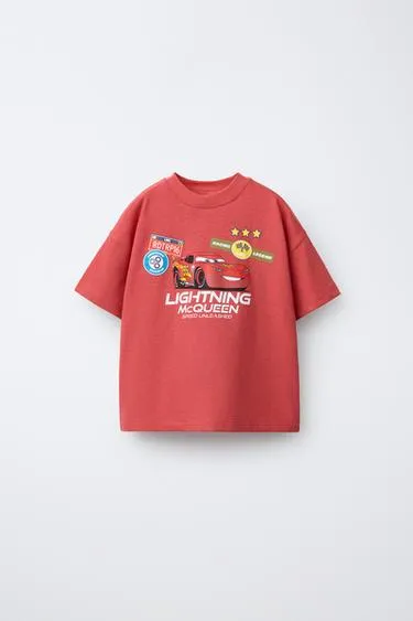 Футболка с принтом CARS LIGHTNING MCQUEEN © DISNEY- Заказать в России