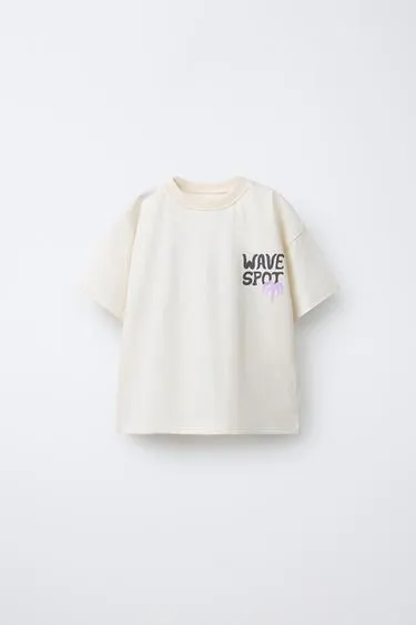 Футболка с принтом «пальма и солнце»- Заказать в России