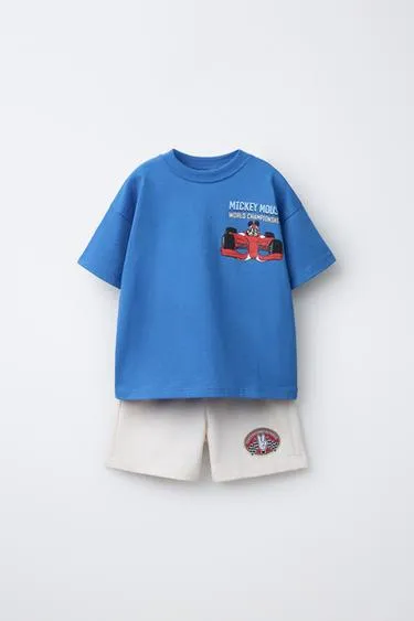 Комплект из футболки и бермуд «микки маус» © DISNEY- Заказать в России