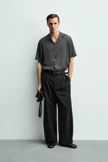 Атласная рубашка - Заказать в России