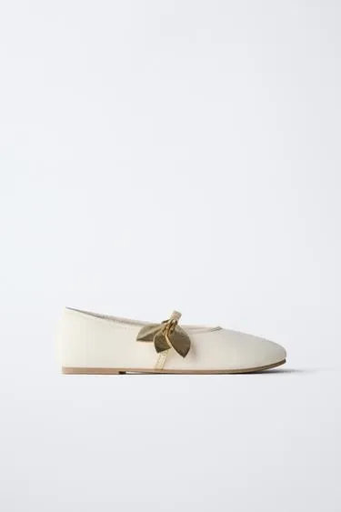 Балетки с цветочным декором- Заказать в России