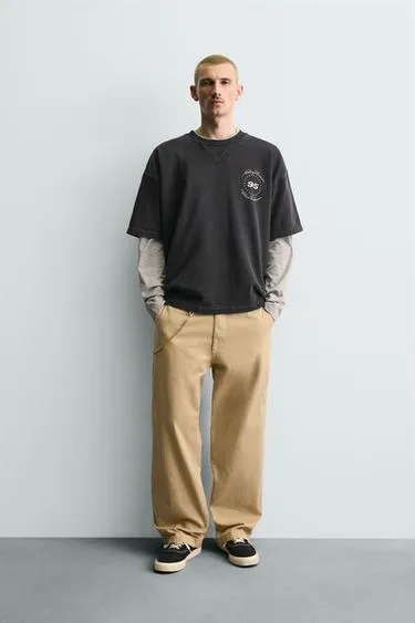 Толстовка с графическим принтом «лошади»