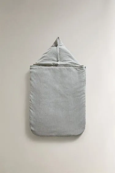 Плед для младенцев в полоску из хлопка