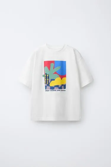 Футболка с графическим принтом- Заказать в России