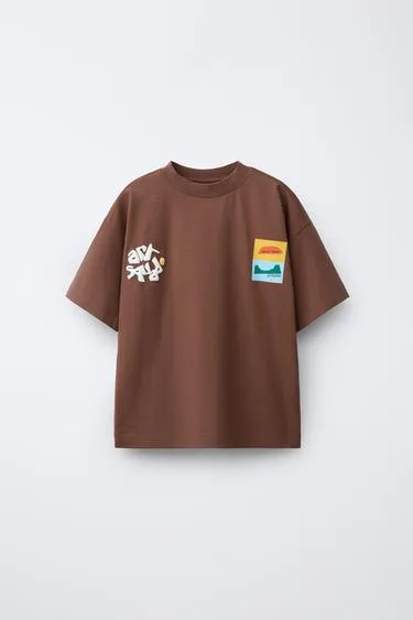 Футболка с графическим принтом- Заказать в России