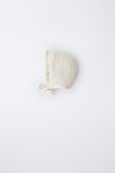 Чепчик из хлопка и шелка- Заказать в России