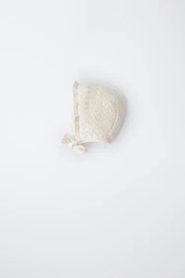 Чепчик из хлопка и шелка- Заказать в России