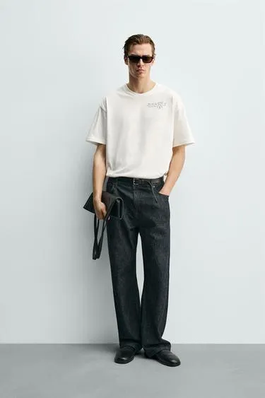 Футболка с принтом «пейзаж»- Заказать в России