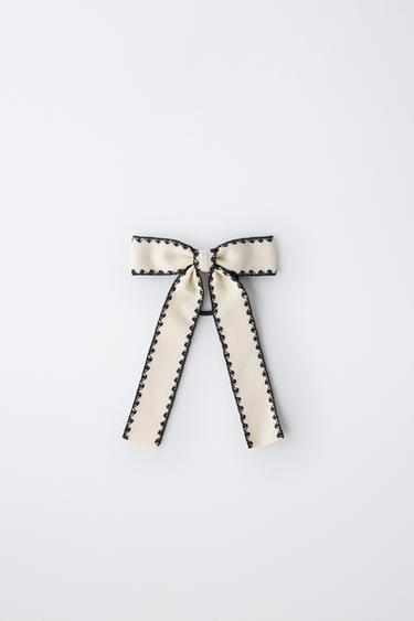 Zara Резинка для волос с контрастным бантом