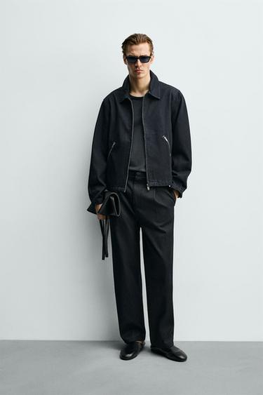 Джинсовая куртка с контрастными швами- Заказать в России