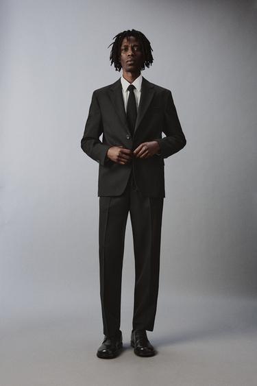 Костюмный блейзер из 100% шерсти