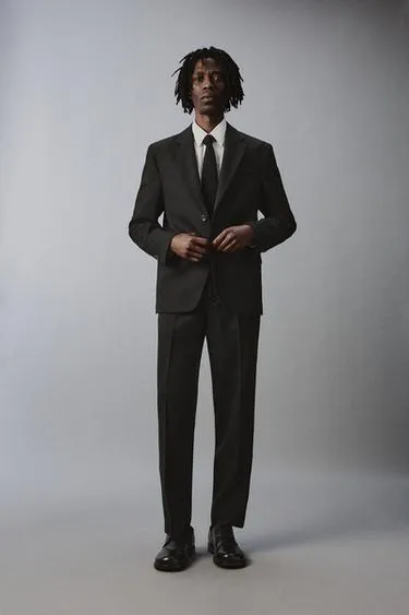 Костюмный блейзер из 100% шерсти