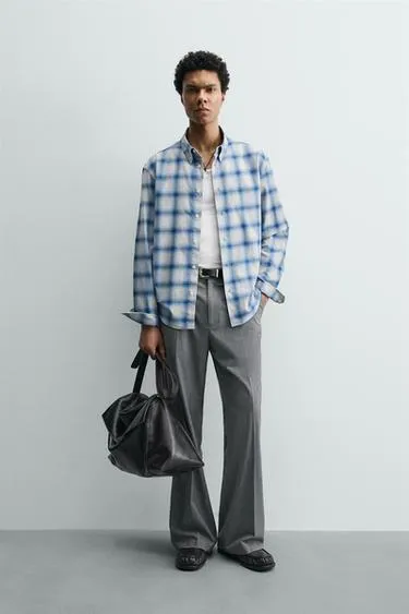 Рубашка RELAXED FIT в клетку