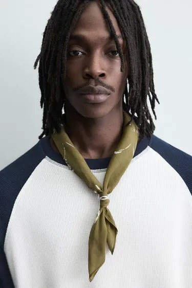 Бандана с принтом пейсли