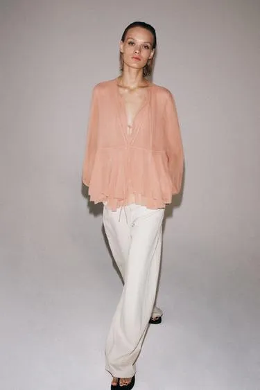 Блуза с воланами — ZW COLLECTION- Заказать в России