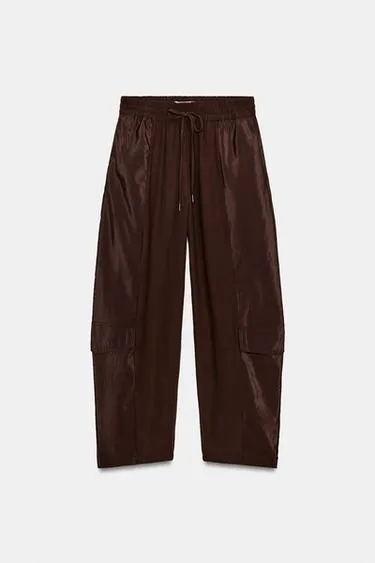 Брюки BARREL комбинированные