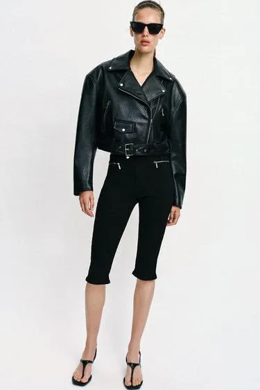 Джинсы z1975 капри средней посадки с молниями- Заказать в России