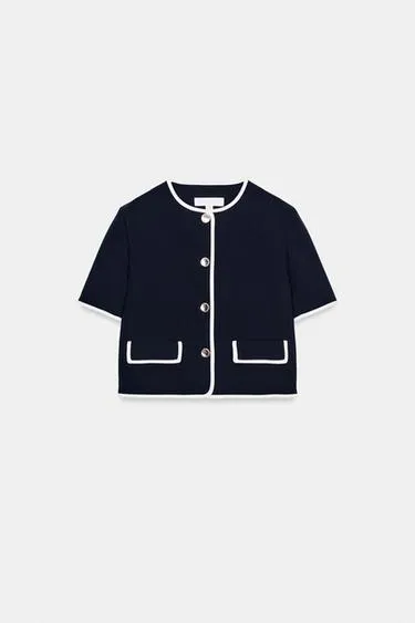 Блейзер с коротким рукавом- Заказать в России