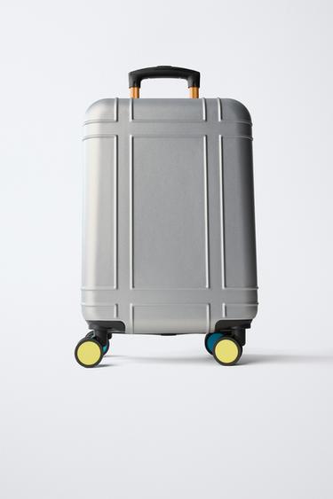 Zara Разноцветный чемодан купить с доставкой.