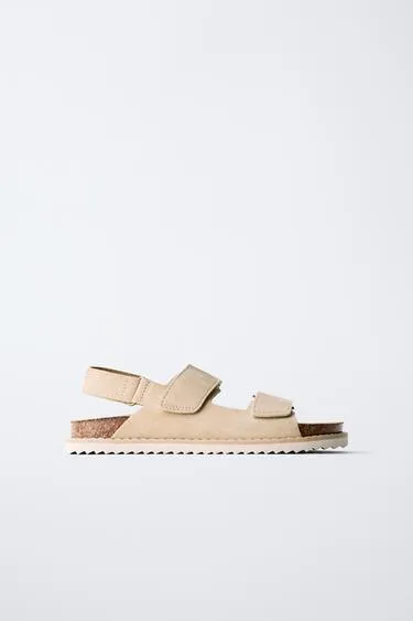 Кожаные сандалии- Заказать в России