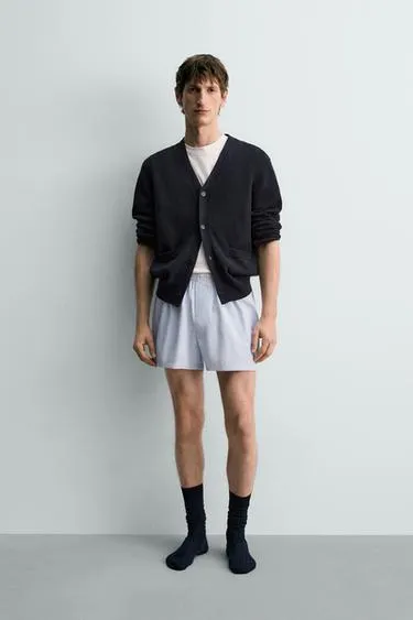 Набор из 2 комбинированных трусов-боксеров из поплина - лимитированная серия