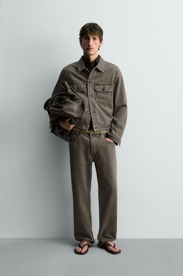 Джинсы прямого кроя лимитированная серия