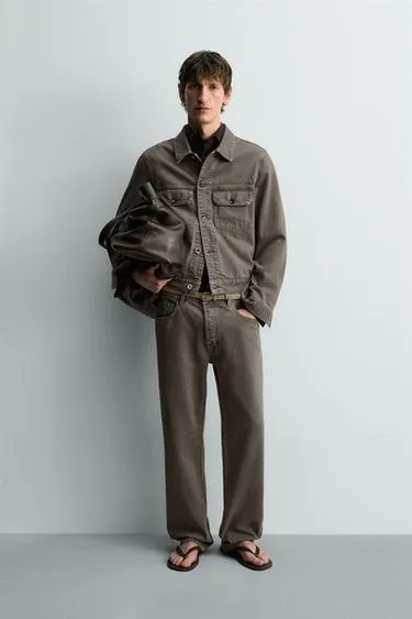 Джинсы прямого кроя лимитированная серия- Заказать в России