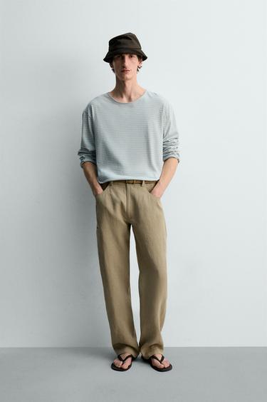 Жаккардовая футболка в полоску лимитированная серия