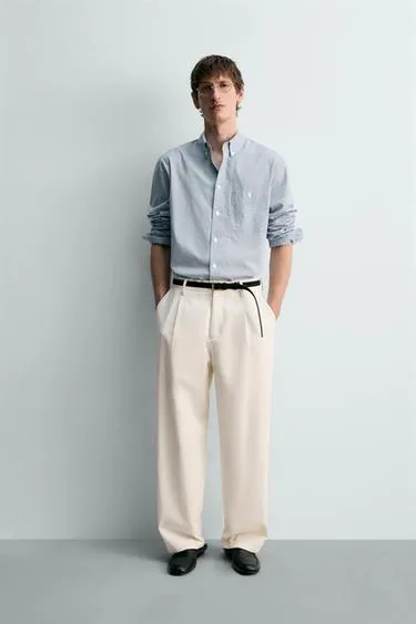 Рубашка в полоску лимитированная серия- Заказать в России