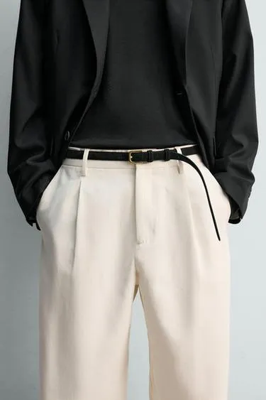 Замшевый кожаный ремень - лимитированная серия