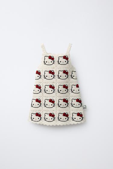 Zara Вязаное платье HELLO KITTY © SANRIO