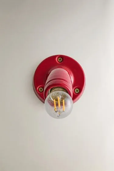 Светильник настенный керамический