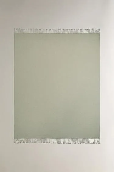 Плед из шениля с бахромой- Заказать в России