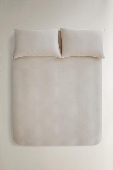 Zara Одеяло из хлопка с мини-вафельным узором