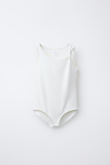 Zara Боди из полиамида с узлом купить с доставкой.