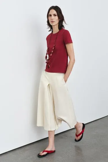 Футболка интерлок с короткими рукавами