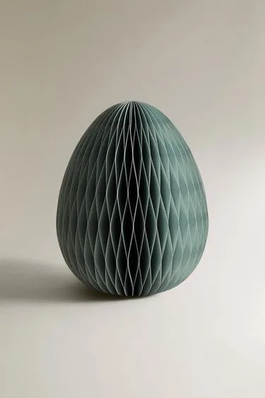 Декоративные бумажные украшения на пасху в форме яйца- Заказать в России