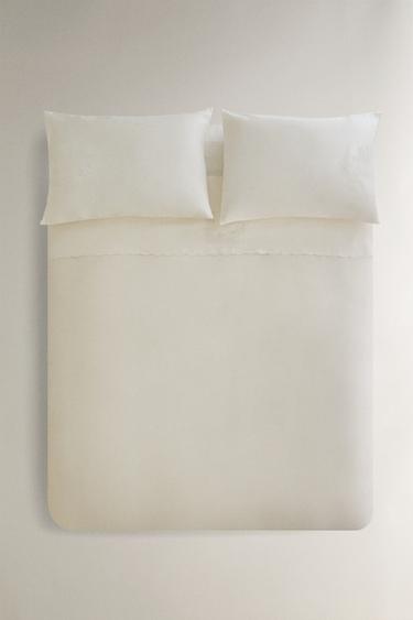 Zara Покрывало из мятого льна