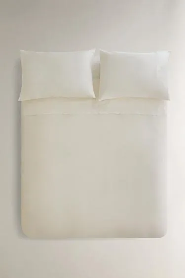 Покрывало из мятого льна- Заказать в России