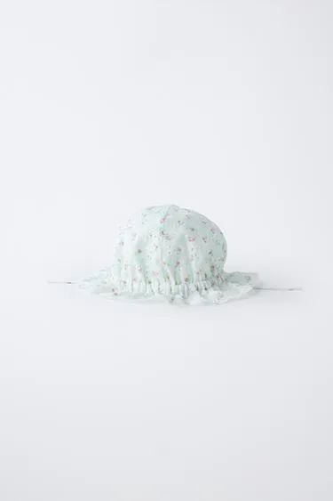 Швейцарская шапка с вышивкой и цветочным принтом- Заказать в России