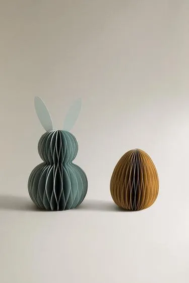 Zara Набор декоративных бумажных пасхальных украшений (набор из 2)