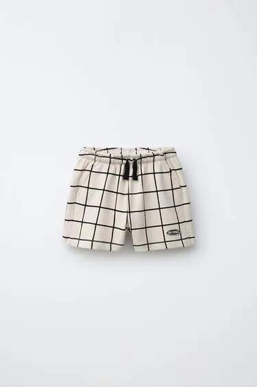 Шорты в клетку