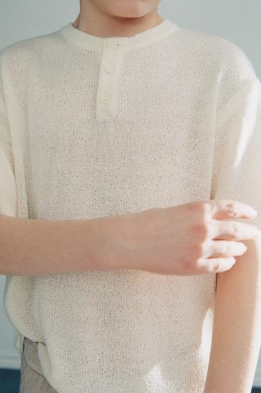 Футболка из трикотажа в стиле рустик- Заказать в России