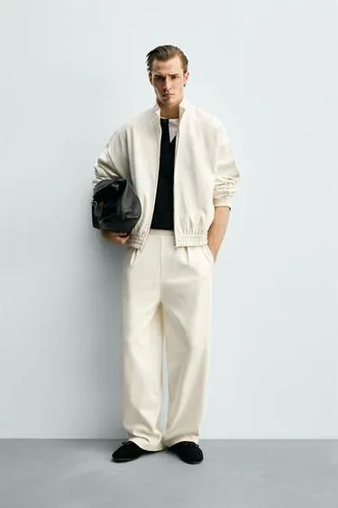 Толстовка на молнии из ткани интерлок