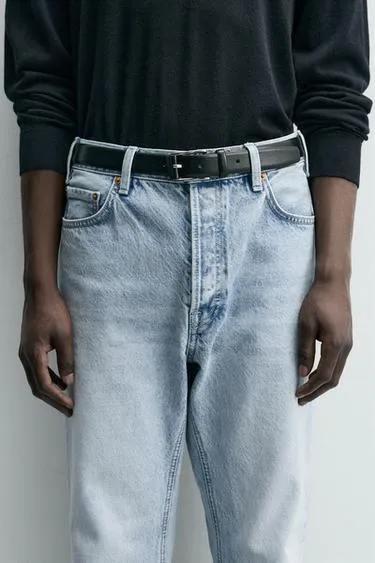 Элегантный кожаный ремень