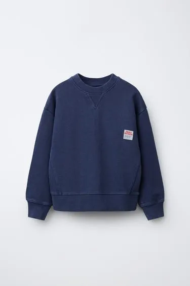 Толстовка Garment Dye с нашивкой