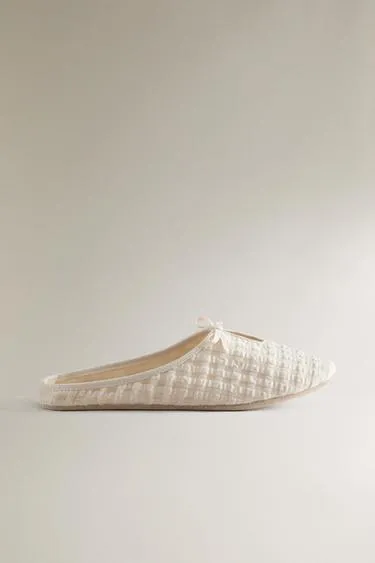 Туфли-сабо в клетку gingham- Заказать в России