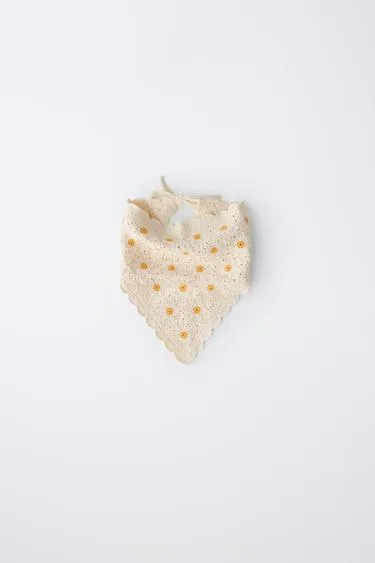 Трикотажная бандана «маргаритки»- Заказать в России