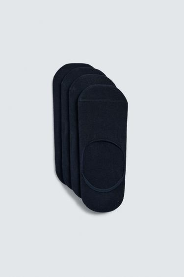 Zara Набор невидимых носков-следков PINKY, 4 пары