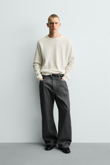 Zara Джинсы свободного кроя